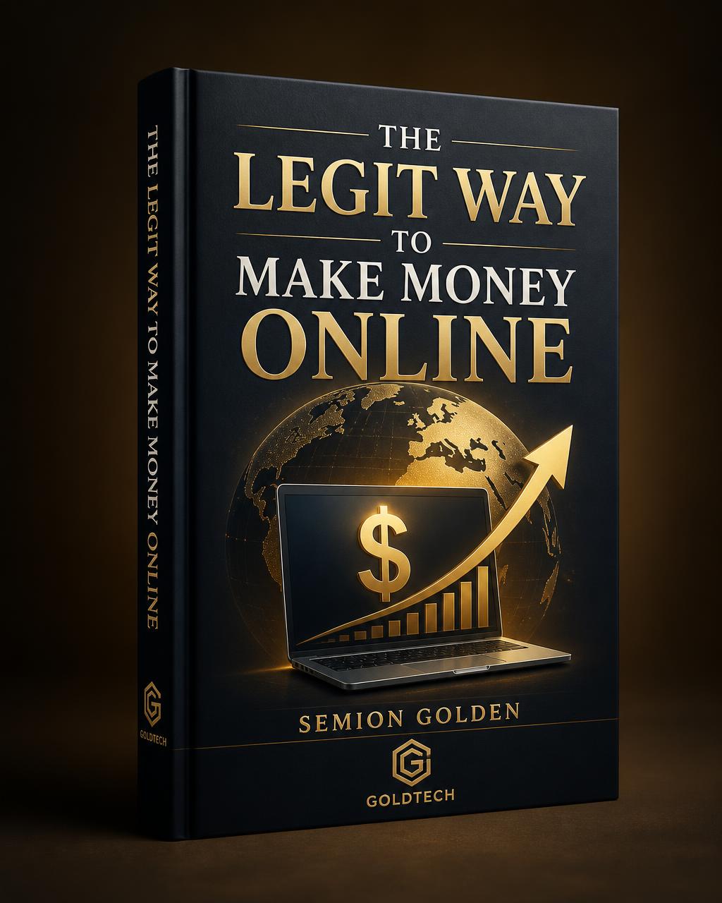 The Legit Way To Make Money Online — book cover